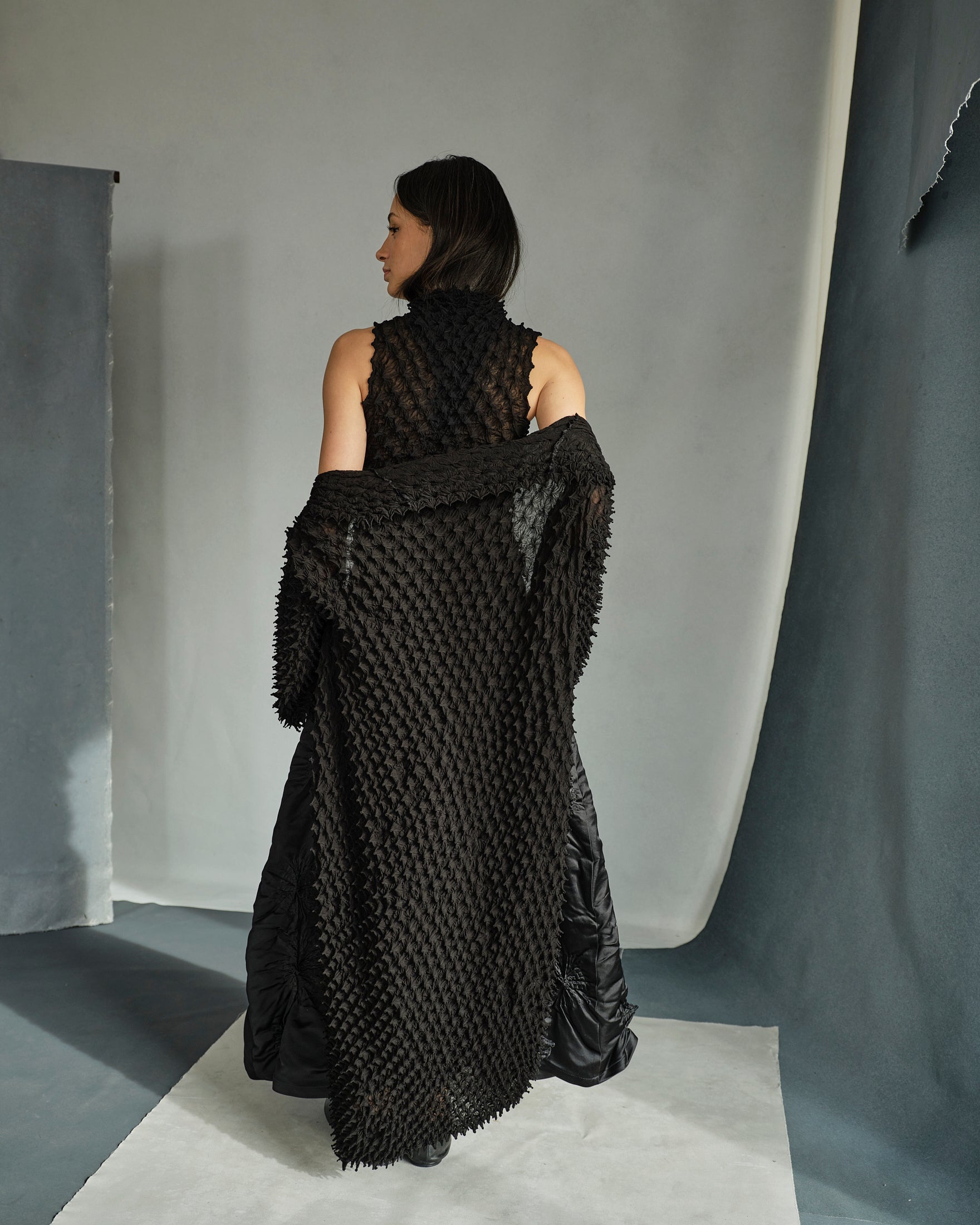 BUNZABURO - SHIBORI-STRICKJACKE