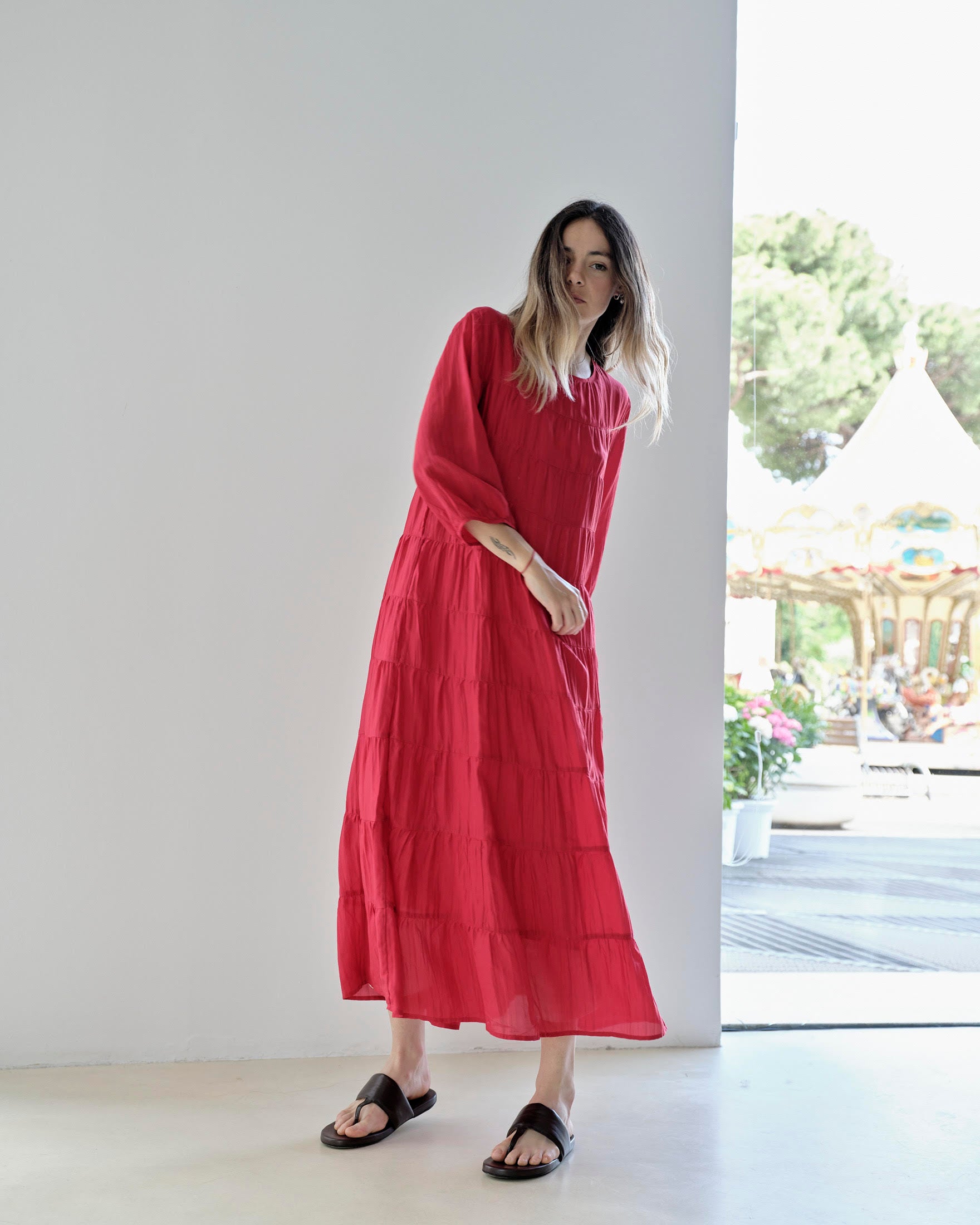 BIANCO LEVRIN- KLEID